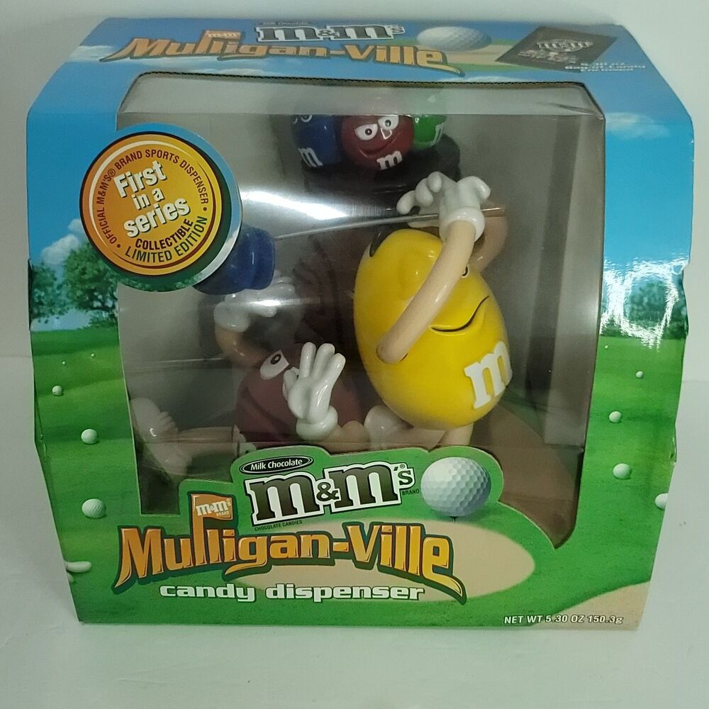 M&M's Golf Mulligan-Ville Candy Dispenser FIRST IN A SERIES Limited Edition NEW